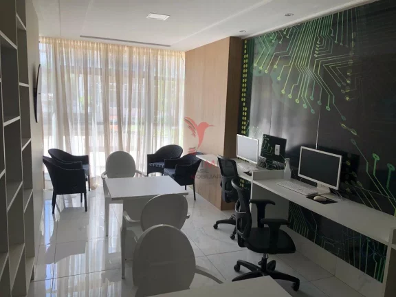 Imagem Apartamento com dois quartos andar alto no Brisamar