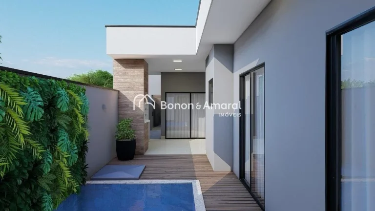 Imagem Linda casa térrea em construção, com previsão de entrega para JULHO/25, A residência possui 3 q...