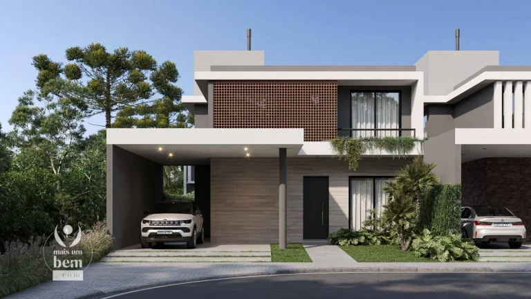 Imagem Casa de alto padrão com 3 suítes à venda, 264 m² por R$ 3.121.000 - Santa Felicidade - Curitiba/PR