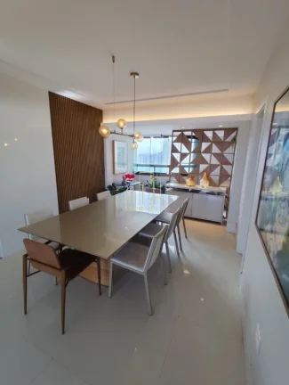 Imagem Apartamento de Luxo à Venda em Patamares: 4 Quartos, 4 Suítes, 3 Salas, 5 Banheiros, 3 Vagas, 196m² - Salvador-BA