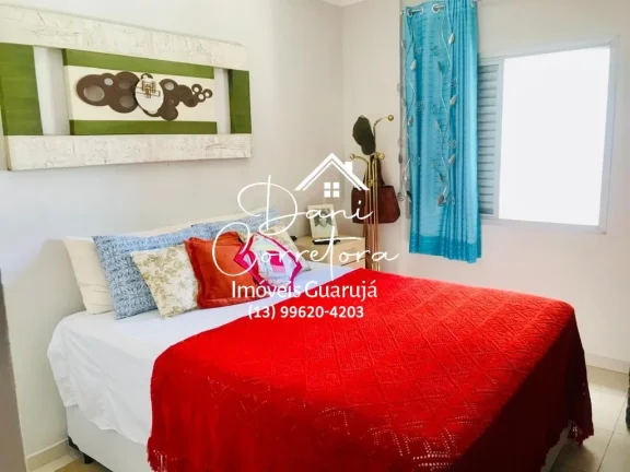 Imagem Lindo apartamento de 3 quartos com suíte e 2 vagas de garagem no Jardim Astúrias, Guarujá-SP: Imperdível oportunidade de compra ou locação!