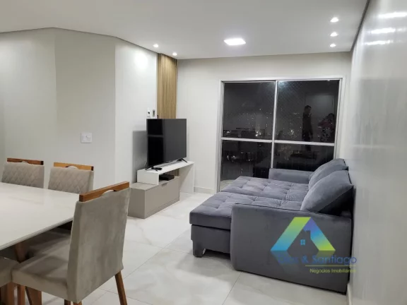 Imagem Lindo apartamento todo reformado com 60m². Apto com todos os moveis planejados italinea novos.
