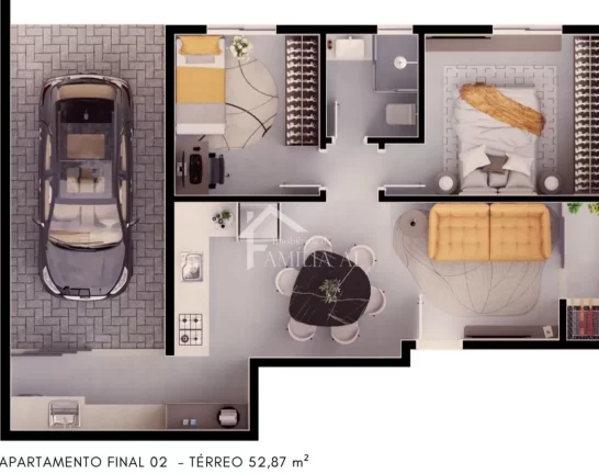 Imagem Apartamento na Planta Comasa próximo a Ponte Serrada