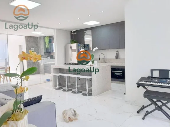 Imagem Casa com 3 dormitórios à venda, 176 m² por R$ 1.480.000,00 - Lundceia - Lagoa Santa/MG