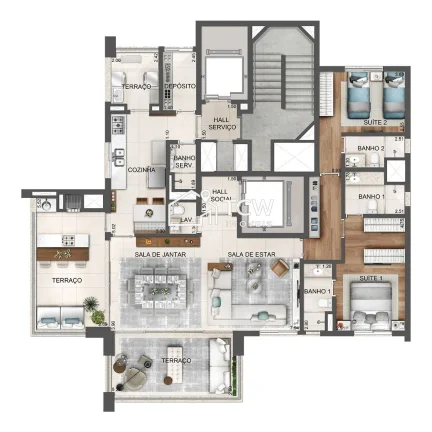 Imagem Apartamento à venda no bairro Vila Olímpia - São Paulo/SP, Zona Sul