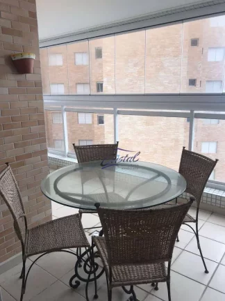 Imagem Apartamento com 94m² em Praia Grande – Guilhermina frente para o mar