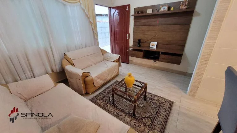 Imagem Casa com 1 dormitório à venda, 58 m² por R$ 300.000,00 - Real - Praia Grande/SP