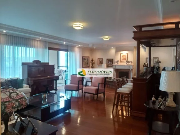 Imagem Lindo apartamento para venda com 425 m² com 4 suítes e 4 vagas de garagem no Cambuí - Campinas - SP