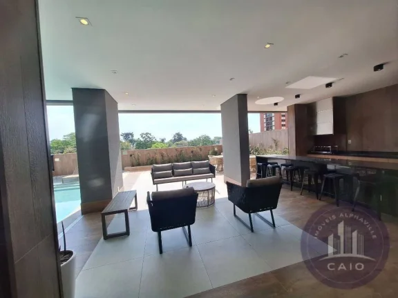 Imagem Apartamento mobiliado 3 quartos suítes, 87m² R$ 1.600.000 - Alphaville/SP