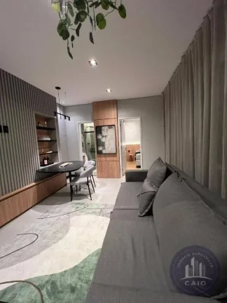 Imagem Apartamento 1 suíte para alugar, 55m² por R$ 5.990/mês- Alphaville/SP