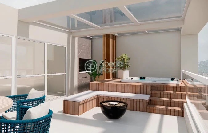 Imagem A vista deste triplex é de tirar o fôlego ! Imóvel nunca foi habitado. Cobertura triplex com 163m...