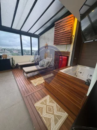 Imagem Cobertura de alto padrão em Indianópolis: 3 quartos, 2 suítes, 3 salas, 3 banheiros, 1 vaga de garagem e 140m² de área. Venha conferir!