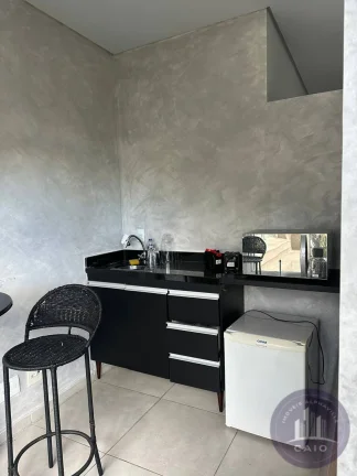 Imagem Sala mobiliada com 48 m² para aluguel por R$ 4.500,00 - Alphaville/SP