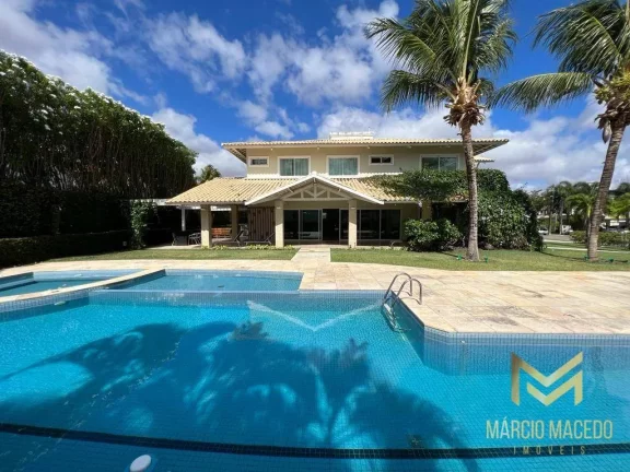 Imagem Casa com 4 dormitórios à venda, 425 m² por R$ 4.100.000,00 - Coité - Eusébio/CE