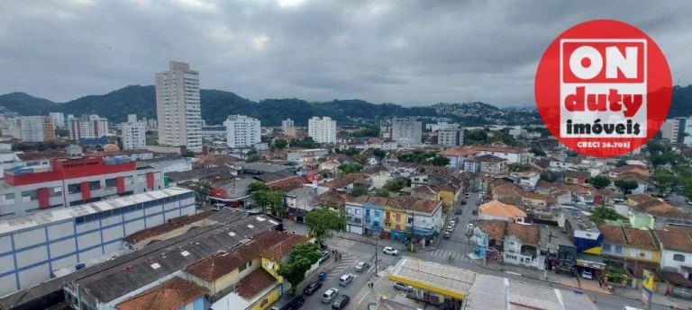 Imagem Apartamento à venda, 74 m² por R$ 650.000 - Campo Grande - Santos/SP
