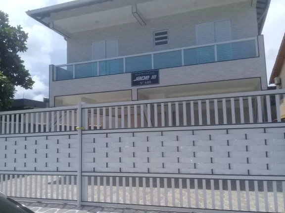 Sobrado em Condomínio para Locação em Praia Grande-SP, no Balneário Esmeralda: 2 quartos, 1 banheiro, 1 vaga, 60m².