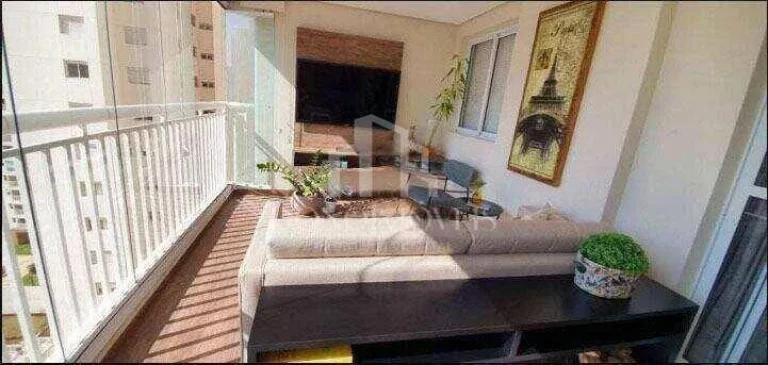 Imagem Apto venda 156m vista piscina Cond Domo Home Centro SBC SP