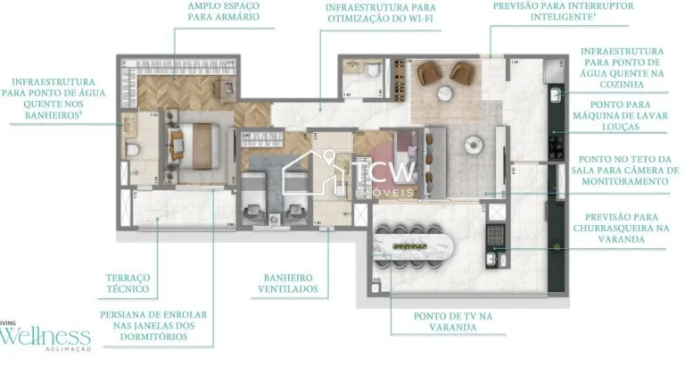 Imagem Apartamento à venda no bairro Aclimação - São Paulo/SP, Zona Sul