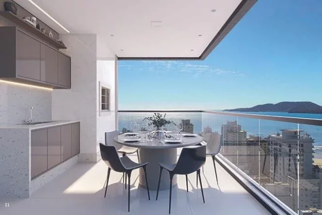 Imagem Apartamento para Venda em Itapema, meia praia, 4 dormitórios, 4 suítes, 5 banheiros, 3 vagas