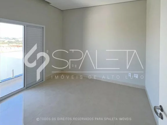 Imagem Belíssimo sobrado moderno à venda no condomínio Dona Maria José em Indaiatuba