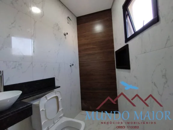 Imagem Sobrado novo- 133m2 - 3 dormitoriois e suite - 4 vagas de garagem !!!!!!!