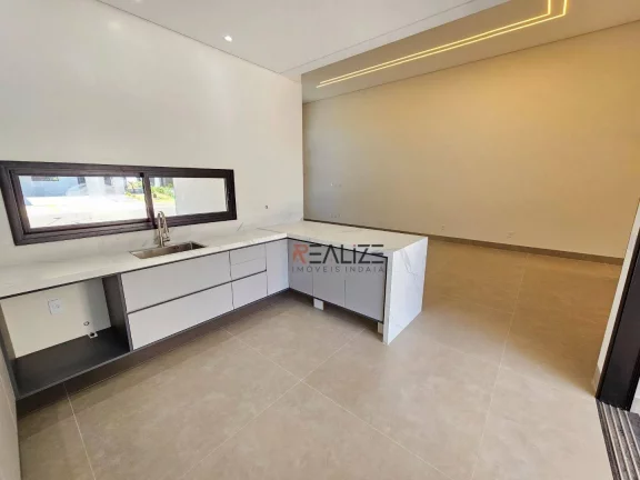 Imagem Casa com 3 suítes e quintal à venda, 186 m² por R$ 1.650.000 - Condomínio Park Gran Reserve - Indaiatuba/SP
