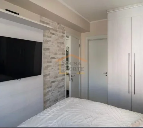 Imagem Apartamento com 47 m² de área útil, 1 dormitório, sendo 1 suíte, banheiro, ar-condicionado, ár...