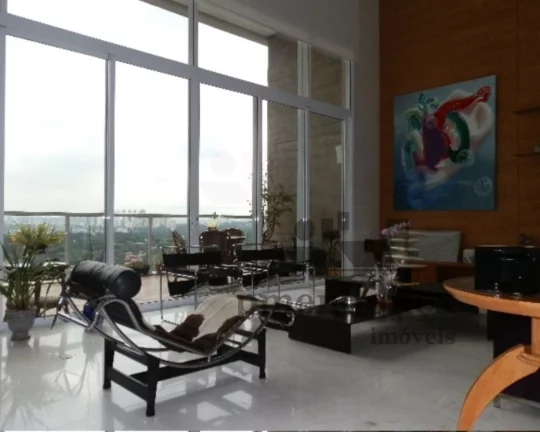 Imagem Apartamento com living para 03 ambientes, terraço, lavabo, 04 dormitório sendo 04 suítes, banheir...