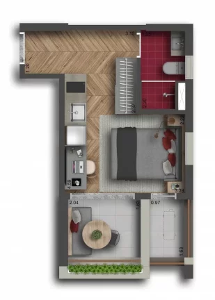 Imagem Pamplona Studios - Residencial