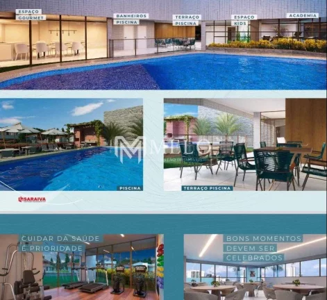 Imagem Oportunidade no CORDEIRO: 68m², 03QTS, 01SUITE, WC,VARANDA, 1 VAGA.