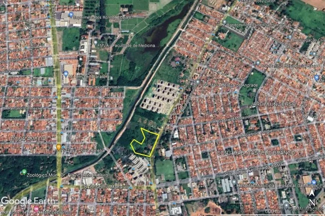 Fica localizado Araçatuba/SP. Ideal para projetos verticais Fica próximo ao Poupa tempo, ao lado d...