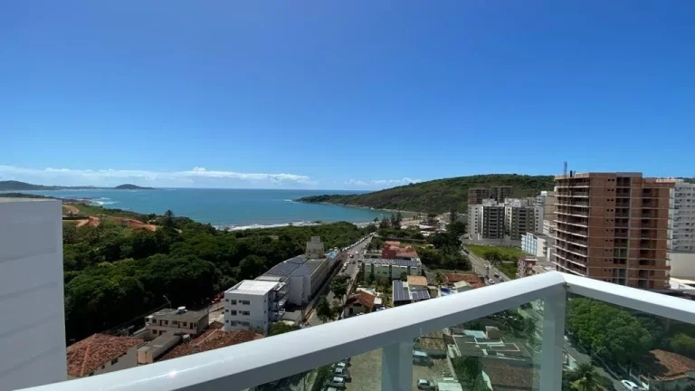 Imagem Cobertura Linear, 04 Quartos, 02 Suites, Area de Lazer, Jacuzzi, 03 Vagas de Garagem, Vista p/ o Mar, Praia do Morro, Guarapari - ES