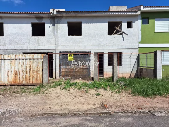 Imagem Casa em construção, 3 dormitórios, 1 suíte, sala, cozinha, garagem