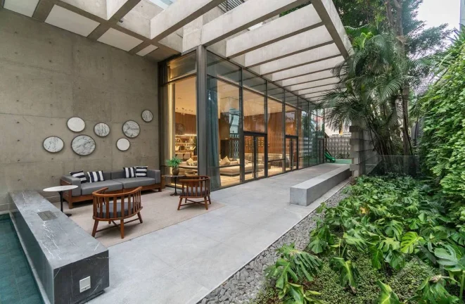 Imagem Garden Luxuoso nos Jardins: 585m2, 3 Suítes, 5 Vagas | Facces Jardins by Helbor