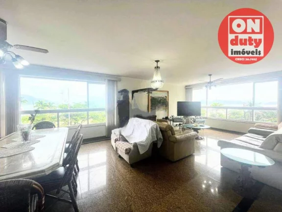 Imagem Apartamento com 3 quartos à venda, 198 m² por R$ 1.600.000 - Boqueirão - Santos/SP