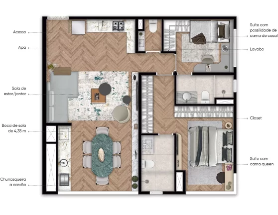 Imagem APARTAMENTO RESIDENCIAL em SÃO PAULO - SP, VILA CLEMENTINO