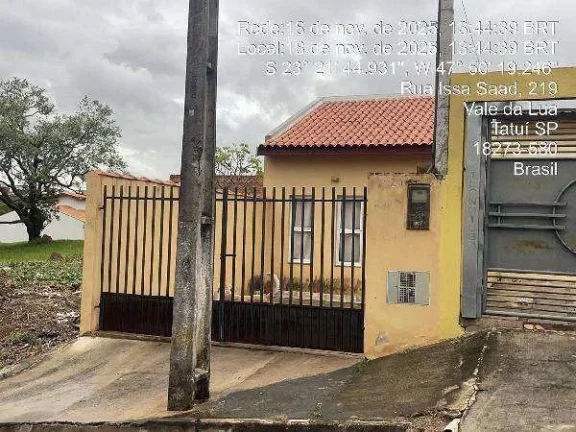 Casa à venda em Tatuí, Jardim Vale da Lua, 62,32m2