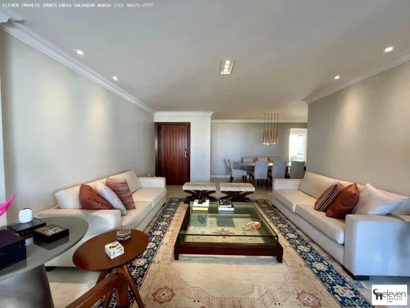 Imagem APARTAMENTO DE ALTO PADRÃO NO PITUBA VILLE: CONFORTO E LAZER COMPLETO COM 4 SUITES INFRA E TRES VAGAS 