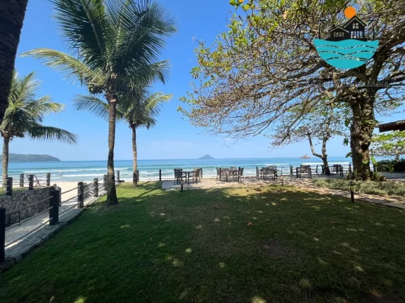 Imagem Alugar casa Juquehy - Casa em Condomínio 4 dormitórios, 3 suítes, 4 vagas, serviço e apoio de praia privativo - máx. 10 pessoas | Juquehy Imobiliária.