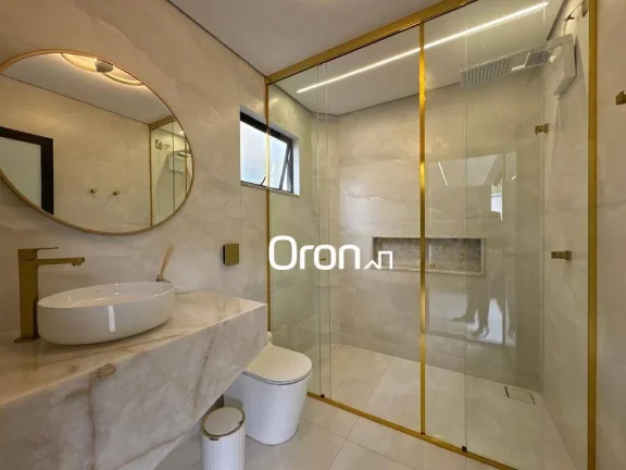 Imagem Sobrado mobiliado com 3 dormitórios à venda, 286 m² por R$ 3.990.000 - Jardins Madri - Goiânia/GO