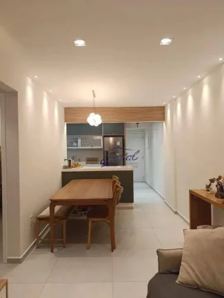 Imagem Apartamento com 2 dormitórios à venda, 74 m² por R$ 855.000 - Canto do Forte - Praia Grande/SP