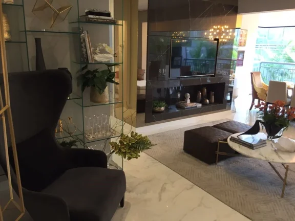 Imagem Apartamento 77M², 3Q, 1Suíte, 2 Banheiros, 1 Vaga, Varanda Gourmet, Piscina com Borda Infinita, Academia, Brinquedoteca, Salão de Festas, Lavanderia.