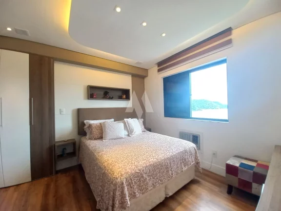 Imagem Apartamento Duplex com 2 dormitórios vista mar à venda na Ponta da Praia - Santos