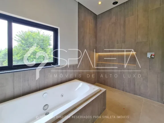 Imagem Maravilhosa residência com arquitetura moderna disponível para locação e venda na Fazenda Serrazul I