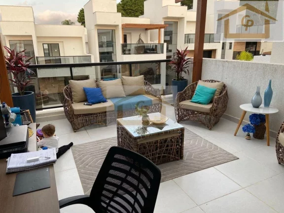 Imagem Triplex Encantador, 4 quartos sendo 2 suítes, excelente espaço para a área gourmet!