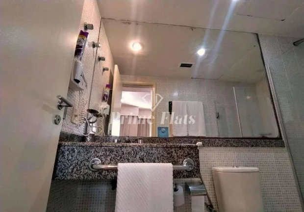 Imagem Flat disponível para venda no Hotel Slaviero Essential São Paulo Moema, com 26m², 1 dormitório e 1 vaga