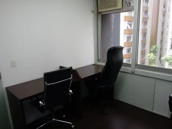 Imagem Sala Comercial Privativa em Coworking - Al. Santos