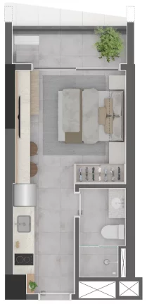 Imagem Aya Amintas - Residencial - Apartamento à venda no bairro Centro - Curitiba/PR