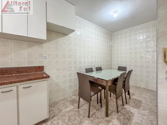Imagem Apartamento à venda em Praia Grande-SP, bairro Tupi: 1 quarto, 1 sala, 1 banheiro, 1 vaga de garagem, 60m²!