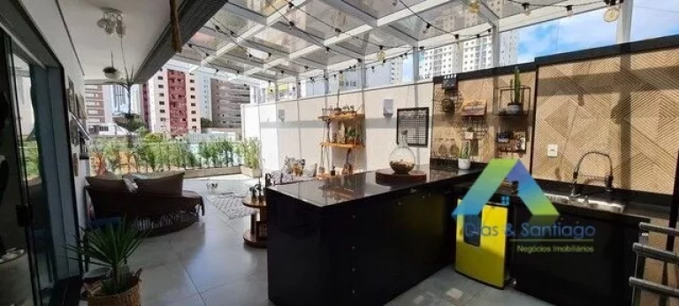 Imagem Cobertura 188 metros, DESIGNER MODERNO 3 dormitórios, 2 vagas excelente localização e valor !